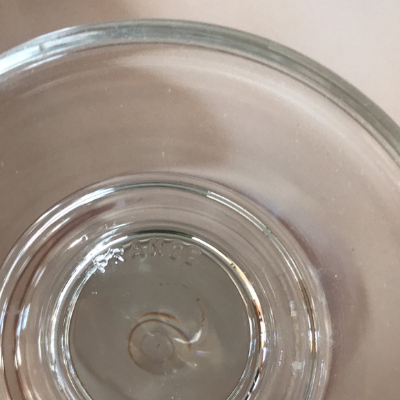 A set of 4 water or punch glasses. Made in France. - Picture 5 of 6